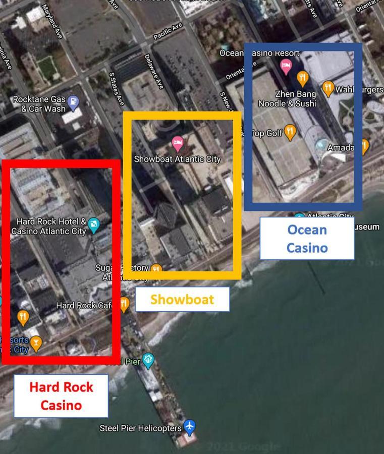 2Br 3Ba Beachfront Rental In Town Cozysuites Atlantic City Esterno foto